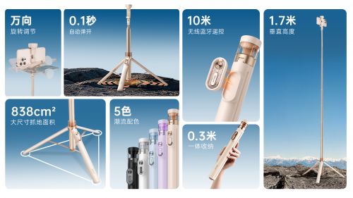 地开”自拍杆新纪元！ 重新定义影像自由九游会网站SEAJIC施吉客开启“落(图4)